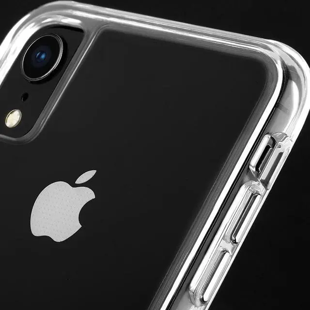 Alt view image 4 of 8 - Case-Mate Tough Clear Case for iPhone XR - Clear