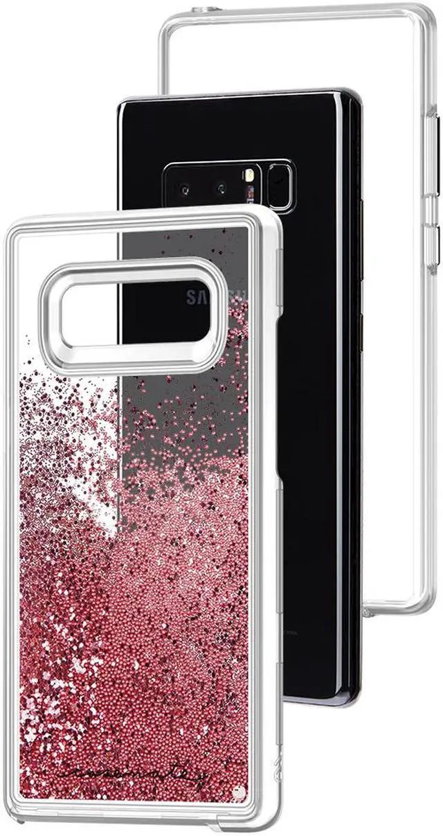 Alt view image 4 of 7 - New in Box OEM Case-Mate Waterfall Rose Gold Case For Samsung Galaxy Note 8