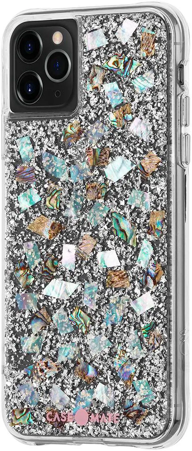 Alt view image 7 of 7 - Case-Mate Karat Case for Apple iPhone 11 Pro - Mother of Pearl