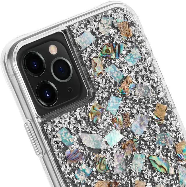 Alt view image 2 of 7 - Case-Mate Karat Case for Apple iPhone 11 Pro - Mother of Pearl
