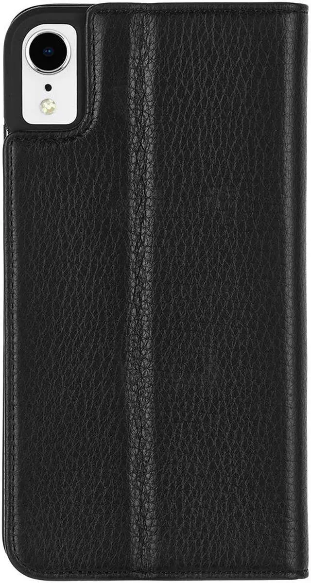 Main image of Case-Mate Wallet Folio Case for iPhone XR - Black