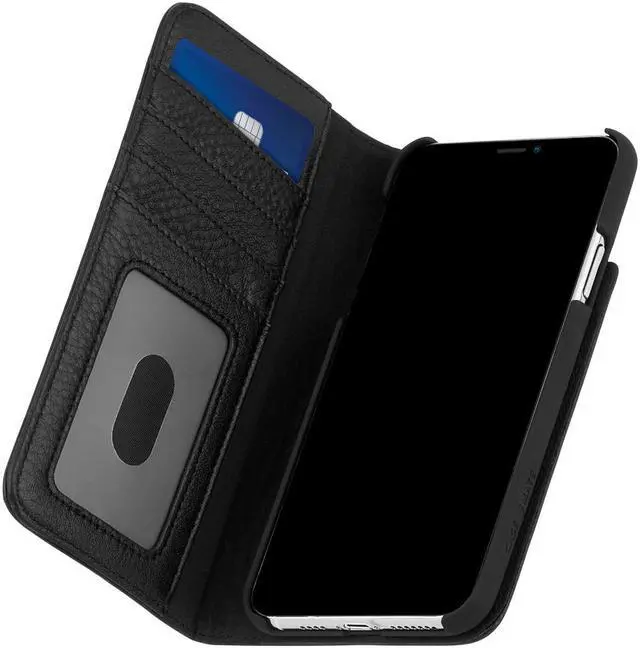 Alt view image 2 of 5 - Case-Mate Wallet Folio Case for Apple iPhone 11 Pro - Black