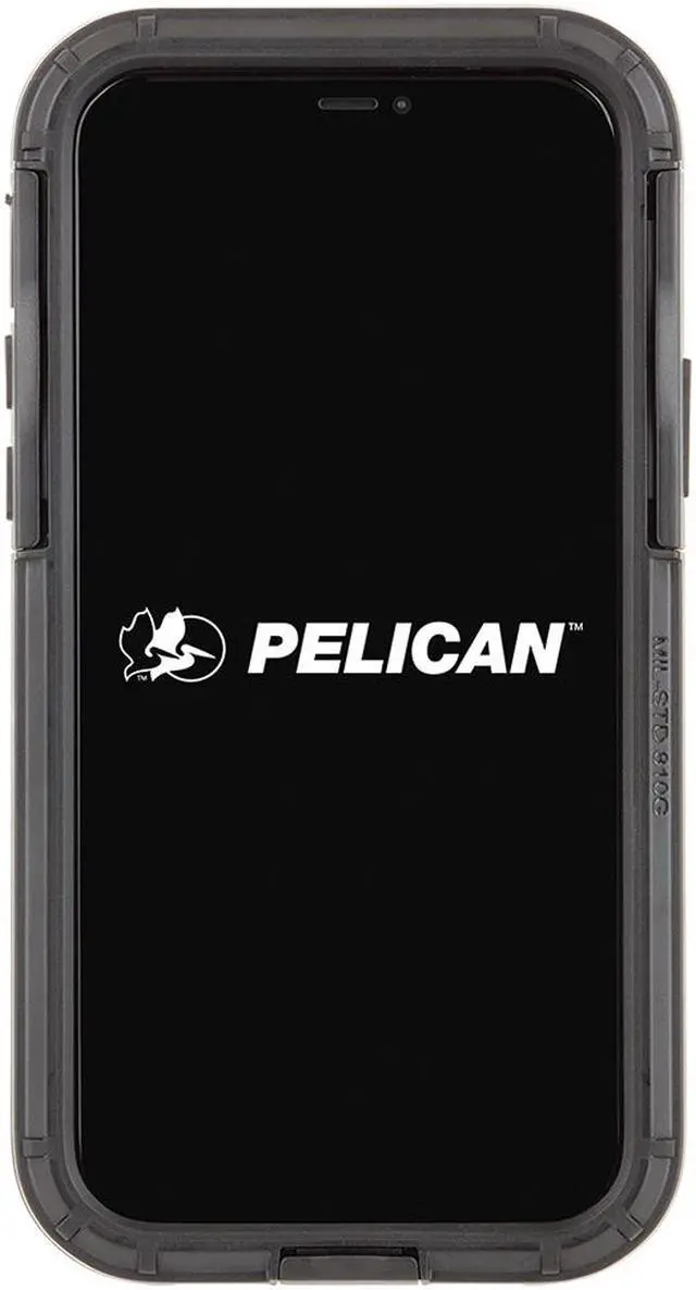 Alt view image 7 of 14 - Pelican - SHIELD Series - G10 Case for iPhone 12 and iPhone 12 Pro (5G) - 21 ft Drop Protection - 6.1 Inch - Gray