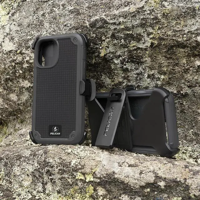 Alt view image 2 of 14 - Pelican - SHIELD Series - G10 Case for iPhone 12 and iPhone 12 Pro (5G) - 21 ft Drop Protection - 6.1 Inch - Gray