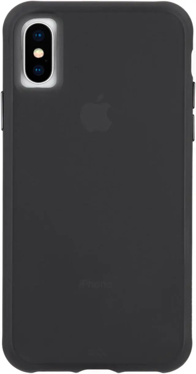 Alt view image 5 of 9 - Case-Mate Tough Case for iPhone X / Xs - Matte Black