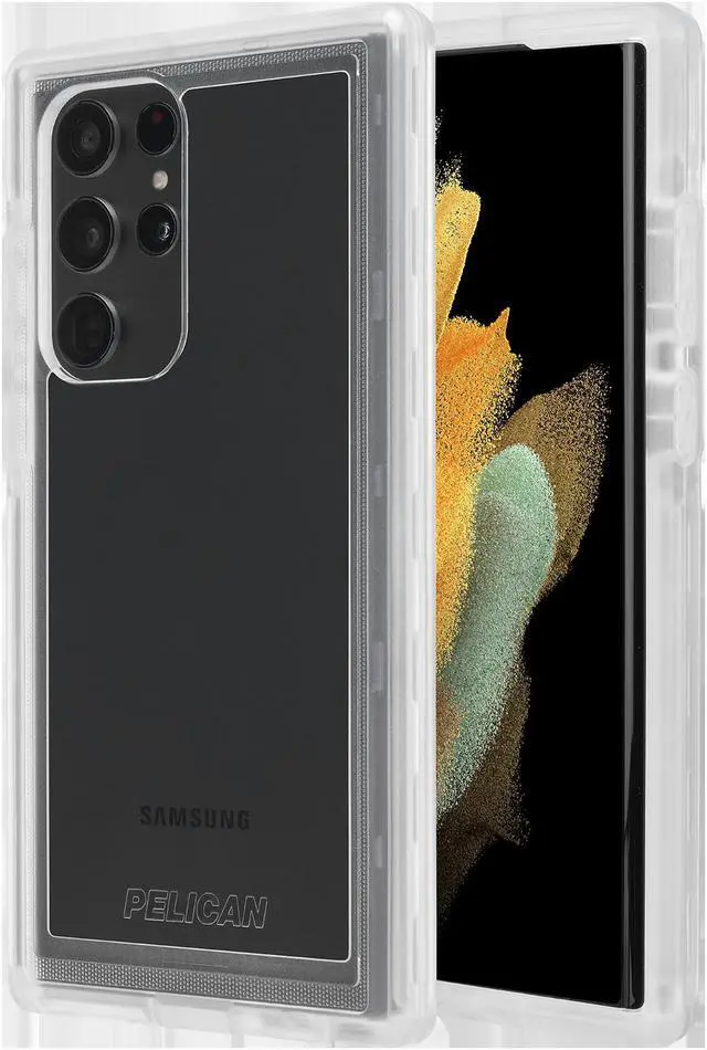 Alt view image 5 of 6 - Pelican Samsung Galaxy S22 Ultra Voyager Case - Clear