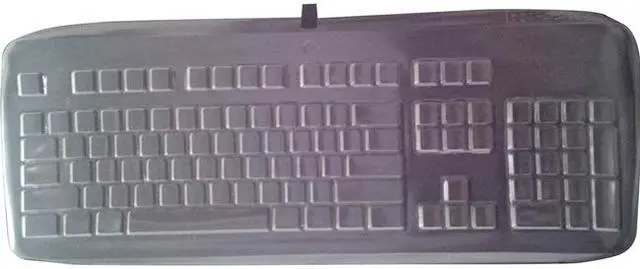 Main image of KEEPS KEYBOARD FREE FROM LIQUID SPILLS, AIRBORNE DUST, GREASE, FOOD, BODY FLUIDS
