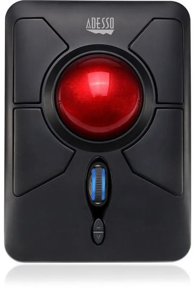 Alt view image 13 of 20 - Adesso iMouse T50 - Wireless Programmable Ergonomic Trackball Mouse