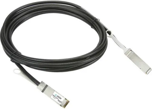 Alt view image 3 of 5 - Axiom CAB-Q-Q-3M-AX 40Gbase-Cr4 Direct Attach Cable - Qsfp+ (M) To Qsfp+ (M) - 10 Ft - Twinaxial - Passive