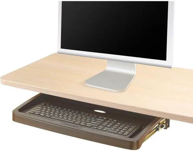 Alt view image 5 of 11 - Kensington K60009US Standard Adjustable Underdesk Keyboard Drawer