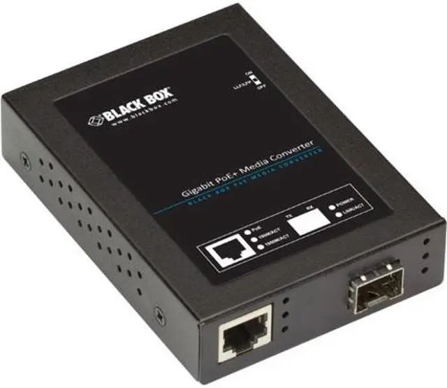 Alt view image 3 of 6 - BLACK BOX LPS535A-SFP GIGABIT POEPSE MEDIA CONVERTER