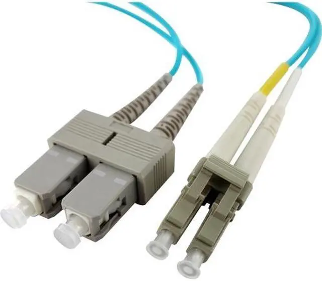Main image of Axiom Lc/Sc Multimode Duplex Om4 50/125 Fiber Optic Cable 3M