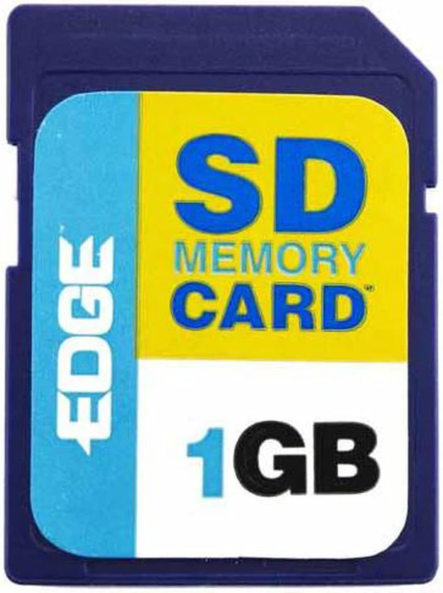 Alt view image 2 of 5 - EDGE Tech 1GB Secure Digital Card