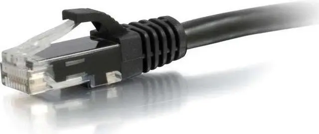 Main image of C2G 03984 Cat6 Cable - Snagless Unshielded Ethernet Network Patch Cable, Black (8 Feet, 2.43 Meters)