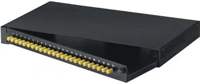 Alt view image 2 of 2 - Black Box JPM370A-R2 Rackmount Preloaded Fiber Enclo Sure 1U (24) St Simplex