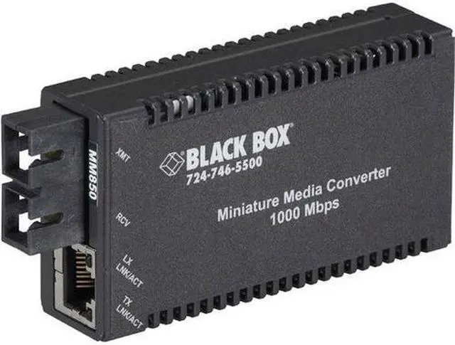 Alt view image 3 of 10 - Black Box Network Services LGC010A-R2 Tx/sx-mm-sc Ac 300 M 850 Nm