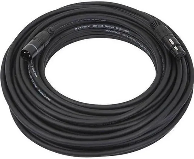 Alt view image 10 of 11 - Monoprice 4-Channel XLR Male to XLR Female Snake Cable Cord - 15 Feet- Black/Silver With Metal Connector Housings Plastic And Rubber Cable Boots
