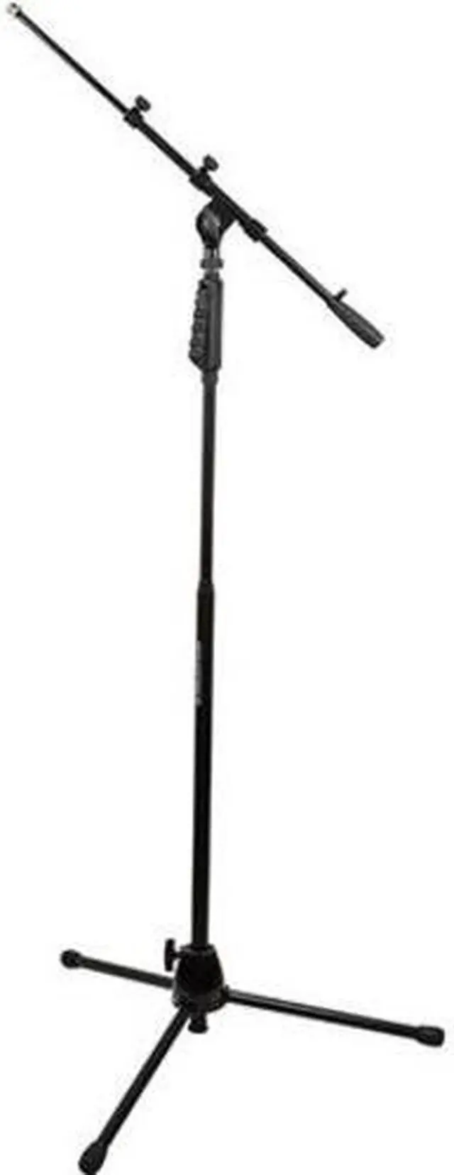 Alt view image 4 of 10 - Monoprice Microphone Stand with Hand-Clutch and Telescopic Boom