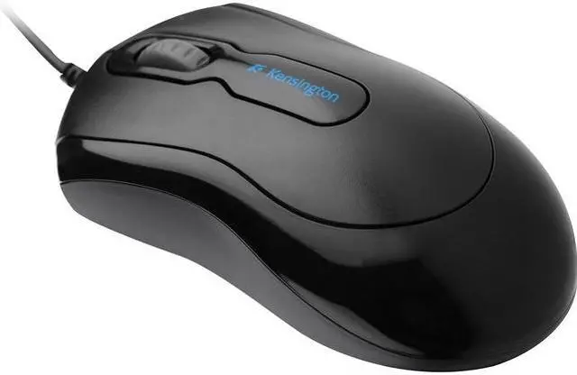 Alt view image 6 of 6 - Mouse, Corded, 2 Button, Black