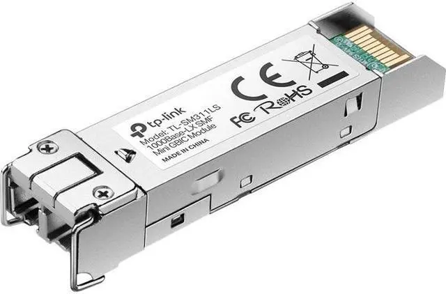 Alt view image 5 of 7 - TP-LINK TL-SM311LS Gigabit SFP module, Single-mode, MiniGBIC, LC interface, Up to 10km distance