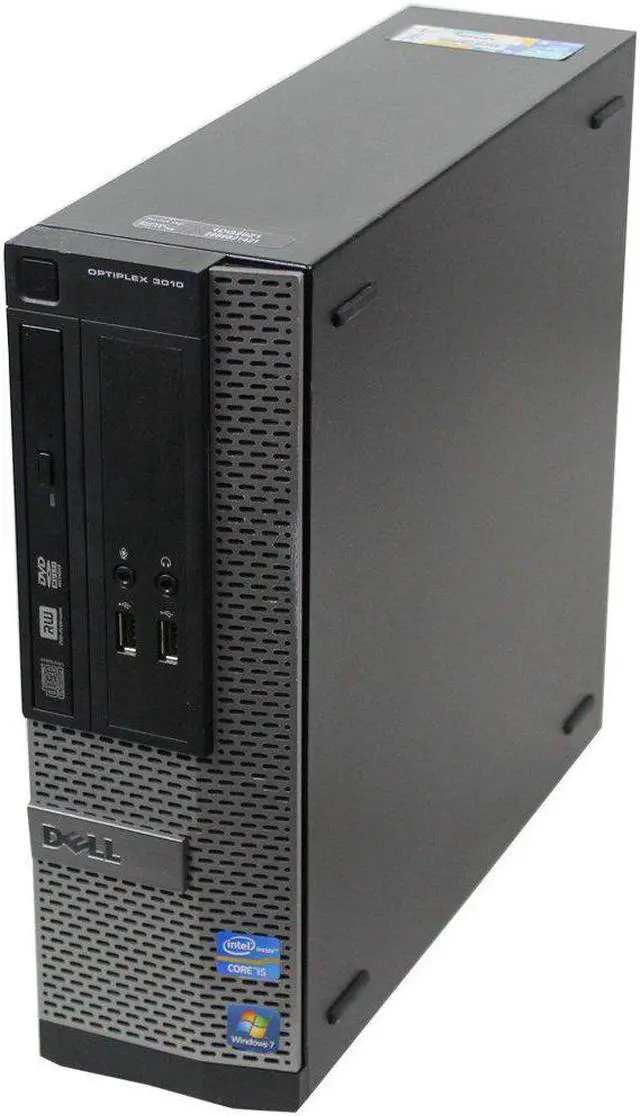 Main image of Dell Optiplex 3010 SFF PC Intel Core i3 3.40 GHz 4 GB 500 GB SSD Windows 10 Pro