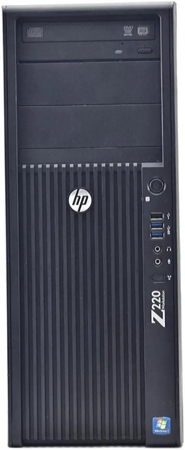 Refurbished: HP Z220 Cmt Desktop Intel XEON 3.20 GHz 4 GB