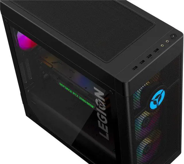 Alt view image 4 of 4 - Lenovo Legion T7 34Imz5 Tower PC Intel i7-10700K 32GB RAM 1TB SSD W11H