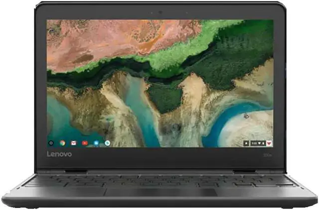 Main image of Lenovo 300e Gen2 11.6" Touchscreen Laptop N4000 4GB 32GB eMMC Chrome OS