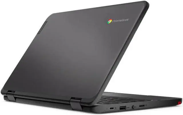 Alt view image 4 of 4 - Lenovo 500e G3 11.6" Touch Chromebook Intel Celeron N4500 4GB 32GB eMMC Chrome OS- (Manufacturer Recertified)