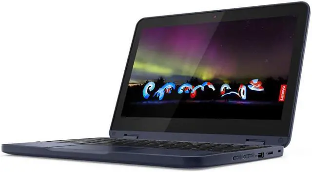 Alt view image 3 of 4 - Lenovo 500w Gen3 11.6" Laptop Intel Celeron N5100 4GB Ram 64GB eMMC W10P