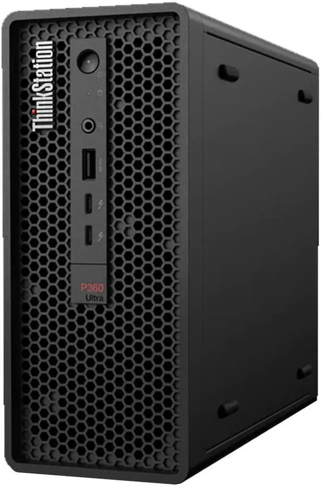 Alt view image 2 of 3 - Lenovo Thinkstation P3 Ultra Mini PC Intel i7-12700K T400 32GB RAM 2TB SSD W11P- (Manufacturer Recertified)