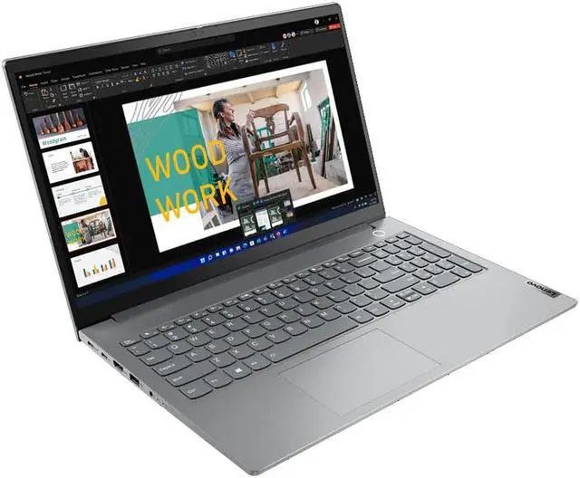 Alt view image 2 of 4 - Lenovo ThinkBook 15 G4 ABA 15.6" Laptop AMD Ryzen 5 5625U 8GB Ram 256GB SSD W11P- (Manufacturer Recertified)