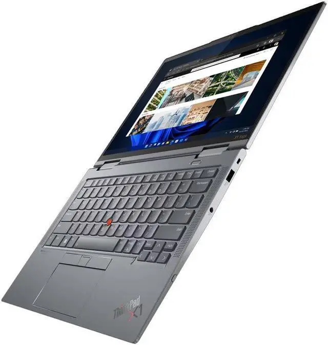 Alt view image 8 of 9 - Lenovo ThinkPad X1 Yoga Gen 7 Intel Laptop, 14.0"" Touch Eyesafe Certified w/1080p Camera, i7-1280P, Iris Xe Graphics, 32GB, 1TB, Win 11 Professional, English