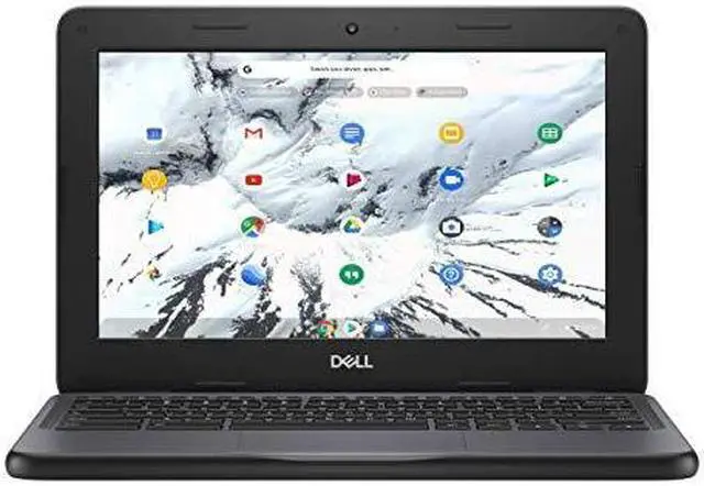 Alt view image 4 of 7 - Dell Chromebook 3100 11.6" Chromebook Intel Celeron 1.10GHz 4 GB 16 GB Chrome OS