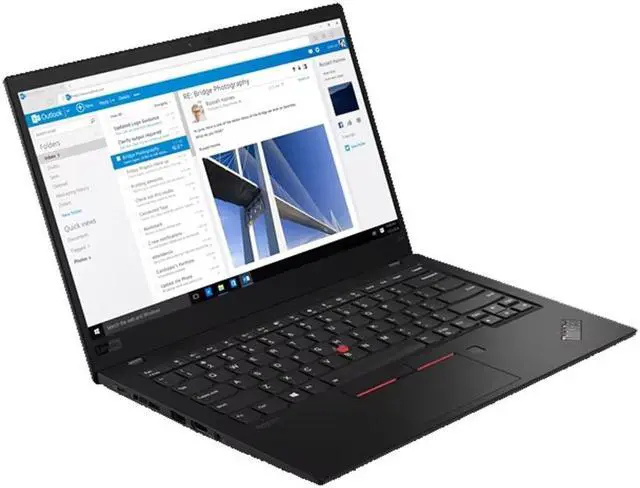 Alt view image 3 of 4 - Lenovo Thinkpad X1 Carbon G7 14" Laptop Intel Core i7-8565U 16GB 256 GB SSD W11P