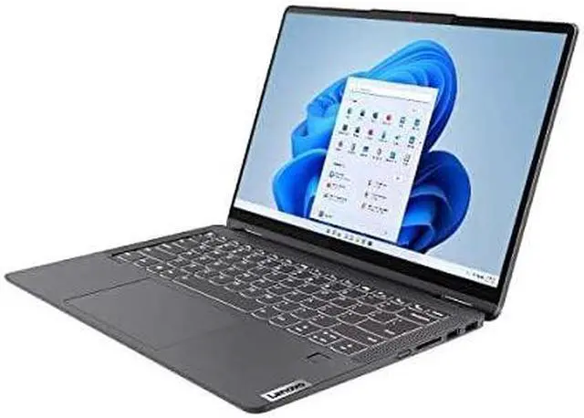 Alt view image 10 of 12 - Lenovo Notebook IdeaPad Flex 5 Laptop, 14"" IPS Touch  Touch, 6C,   Iris Xe Graphics, 8GB, 512GB SSD, Win 11 Home, English