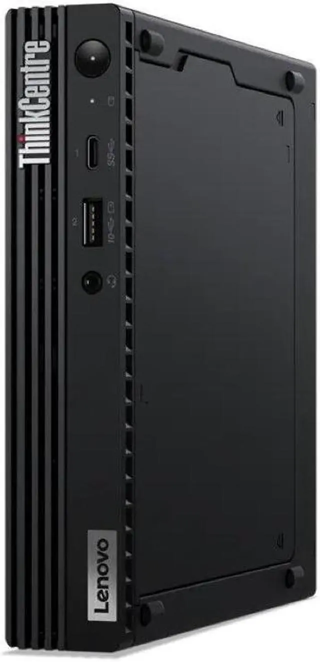 Alt view image 3 of 3 - Lenovo ThinkCentre M70q Desktop Intel Pentium-G6400T 8GB 256GB SSD W10P- (Manufacturer Recertified)
