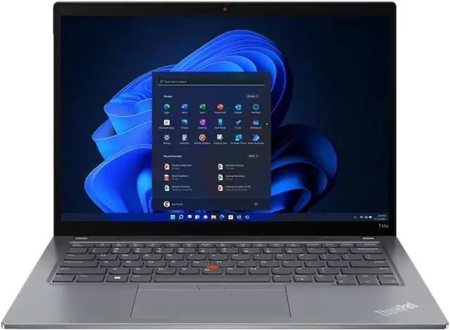 Alt view image 7 of 9 - Lenovo ThinkPad T14s Gen3 14" i7-1260P 2.1GHz 16GB RAM 512GB NVMe 21BR002TUS