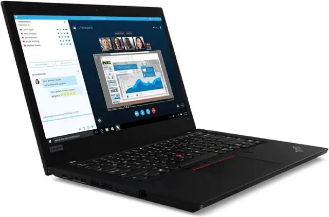 Alt view image 3 of 4 - Lenovo Thinkpad L490 14" Laptop i5-8265U 8GB 256GB SSD W11P-64
