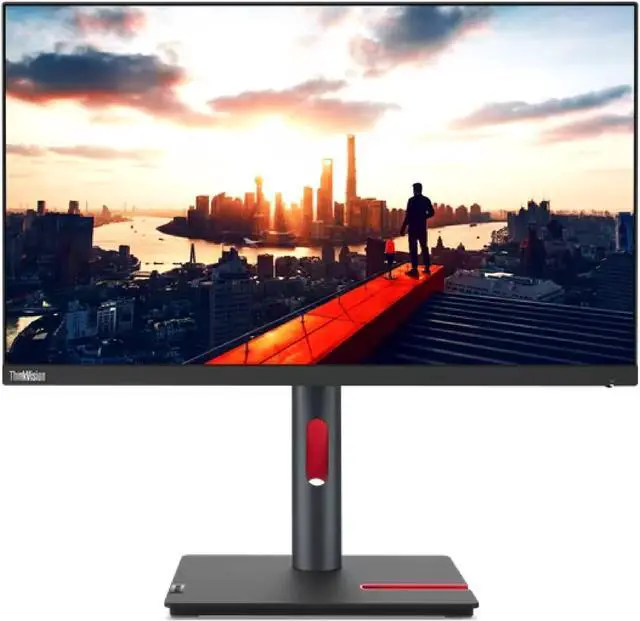 Main image of Lenovo Thinkvision P24H-30 23.8" Monitor 1HDMI 0VGA 5USB 300Nit 60 Hz IPS 4 ms- (Manufacturer Recertified)