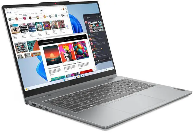 Alt view image 4 of 4 - Lenovo Ideapad 5 2-In-1 Laptop AMD Ryzen 7 8845HS 16GB RAM 1TB SSD 14" Touchscreen Windows 11 Home 83DR0002US