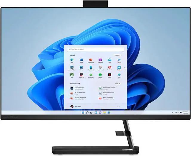 Alt view image 7 of 12 - LENOVO IDEACENTRE AIO 27" FHD TOUCH I7-13620H 32GB 1TB SSD WINDOWS 11 HOME BLACK