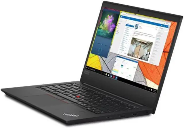 Alt view image 2 of 3 - Lenovo Thinkpad E490 14" Laptop i7-8565U 8GB RAM 1TB SSD W11P