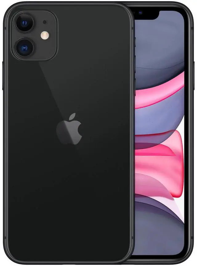 Alt view image 2 of 3 - Apple iPhone 11 (A2111) (Unlocked) 6.1" 64GB iOS Black (Low Battery Health)