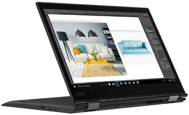 Alt view image 4 of 4 - Lenovo Thinkpad X1 Yoga G3 14" Laptop Intel i5-8250U 8GB RAM 256GB SSD W11P