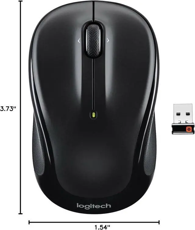 Alt view image 3 of 3 - Logitech M-R0039 M325 USB Optical Wireless Mouse For M325S/M325C Series