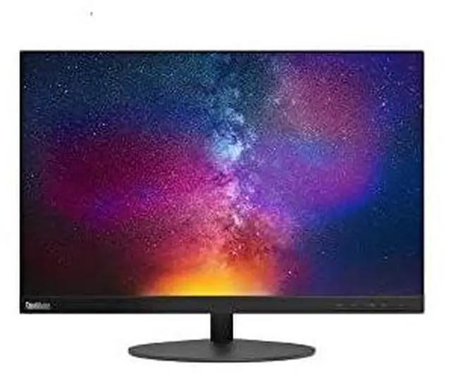 Alt view image 6 of 7 - Lenovo ThinkVision T23d-10 22.5" Monitor 1920 x 1080 IPS 60Hz 6ms 250 nits