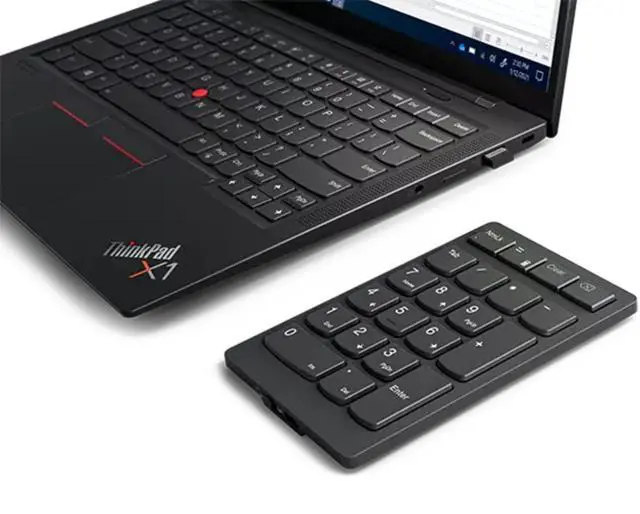 Alt view image 4 of 4 - Lenovo Go Wireless Numeric Keypad Storm grey RF Wireless Keypad - 4Y41C33791
