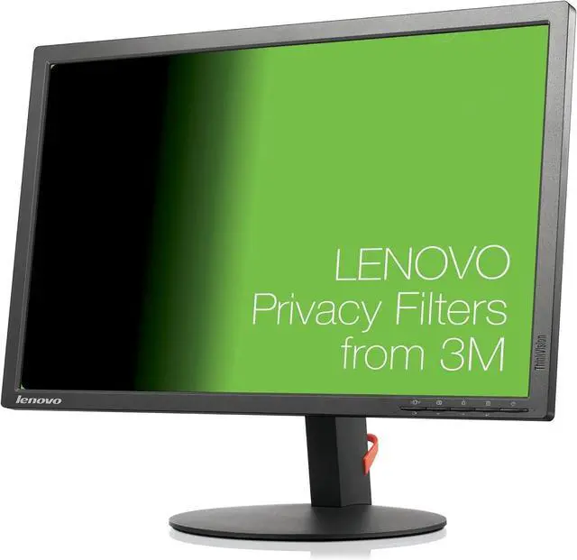 Alt view image 3 of 3 - Lenovo W9 TIO Infinity Privacy Screen Filter Transparent - for 21.5" LCD Monitor- (Manufacturer Recertified)