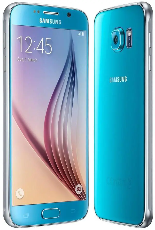 Main image of Samsung Galaxy S6 5.1" Smartphone (Unlocked) 32GB SSD Android OS Blue